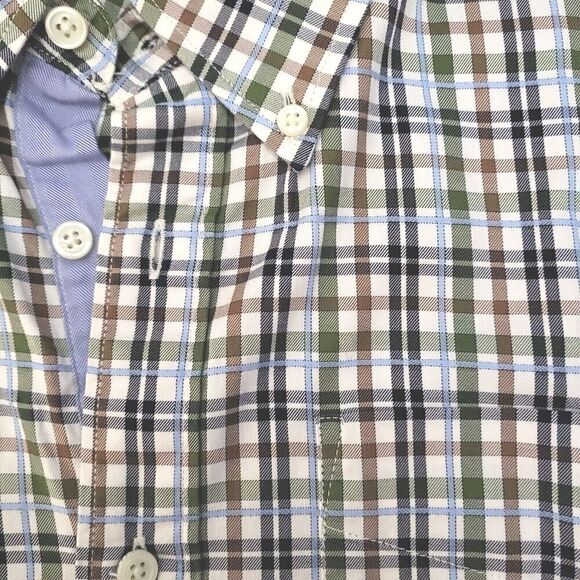 TOMMY HILFIGER Slim Fit Shirt Plaid Button Down Men's M - Picture 2 of 11